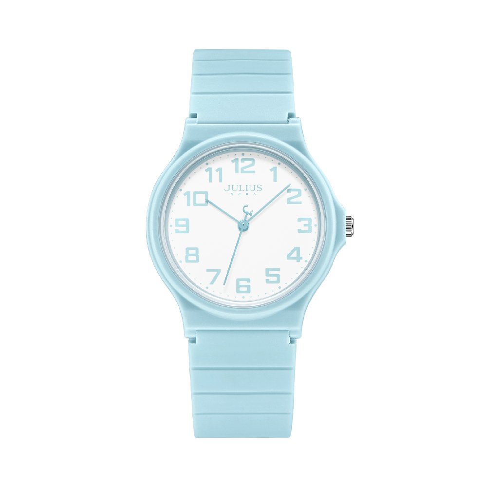 นาฬิกา Julius JA-1055 I สายซิลิโคน สีฟ้า