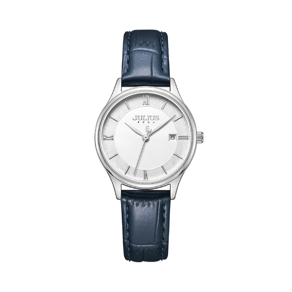 นาฬิกา Julius JA-1328L A สายหนัง สีน้ำเงิน