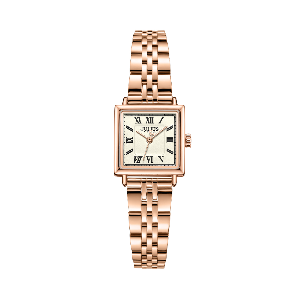 นาฬิกา Julius JA-1354 B สายสแตนเลส สีโรสโกลด์