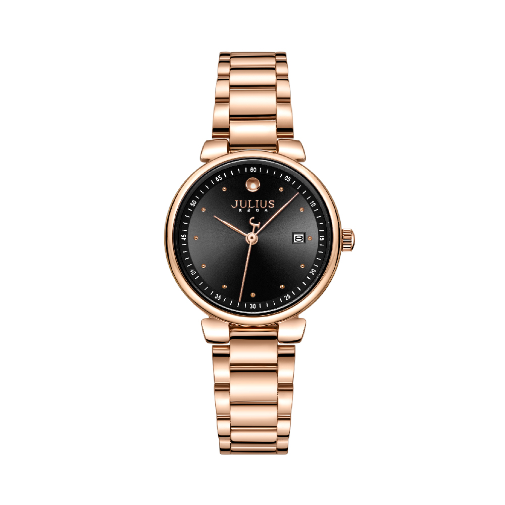 นาฬิกา Julius JA-1361 D สายสแตนเลส สีโรสโกลด์