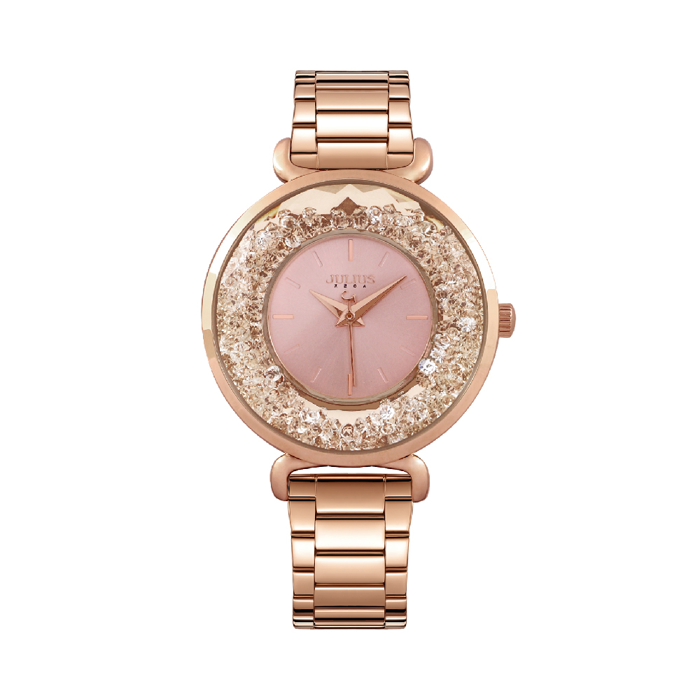 นาฬิกา Julius JA-1440 B สายสแตนเลส สีโรสโกลด์