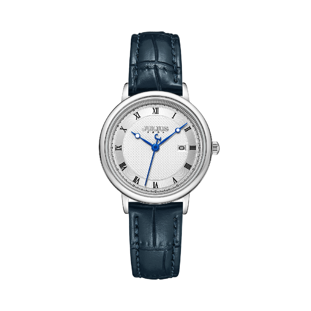 นาฬิกา Julius JA-1450L A สายหนัง สีน้ำเงิน