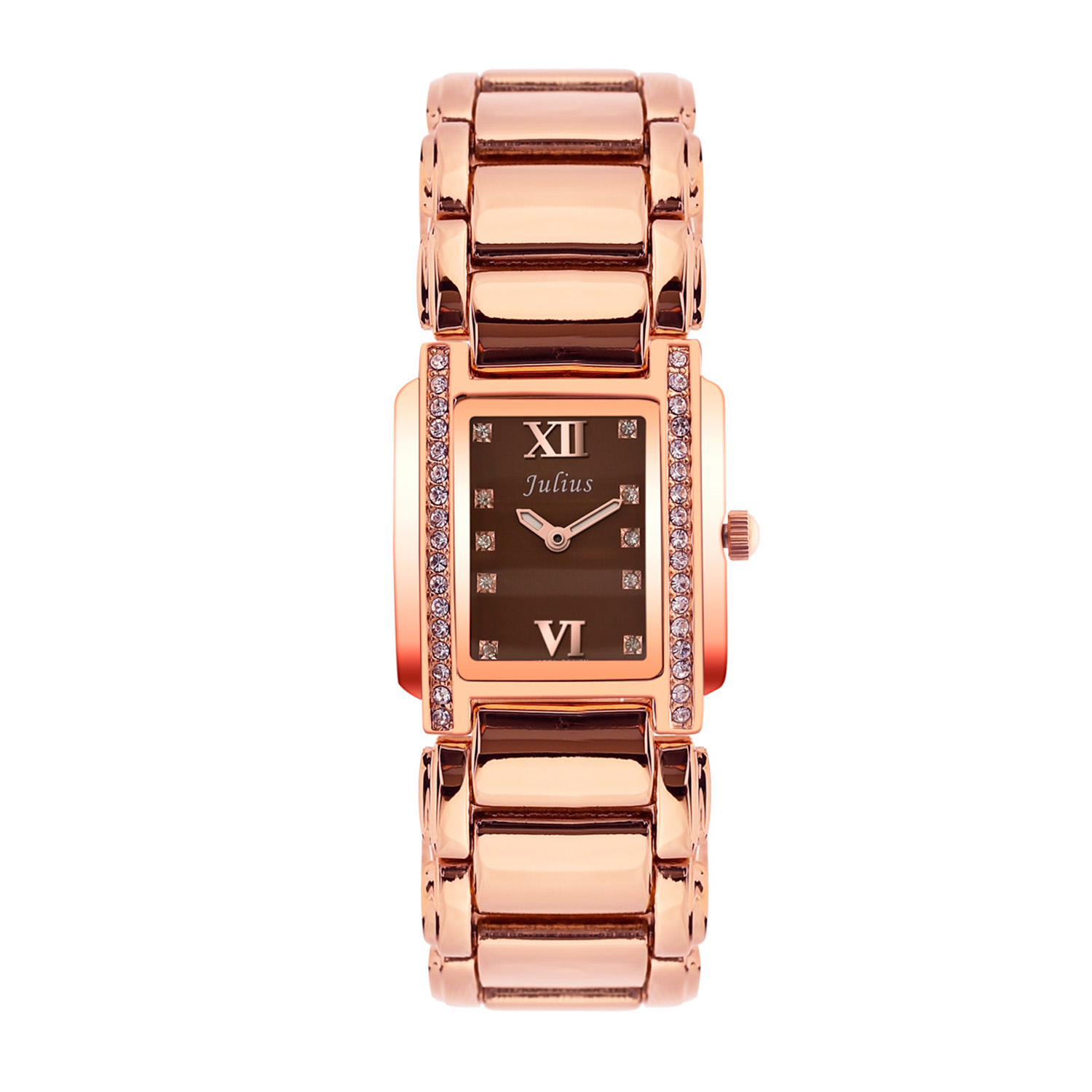 นาฬิกา Julius JA-812 G สายสแตนเลส สีโรสโกลด์